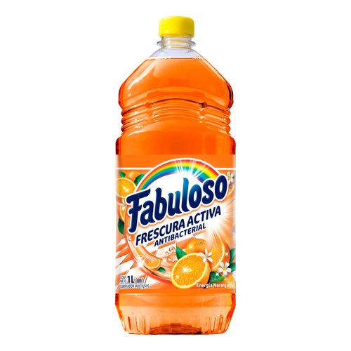 Limpiador Multiusos Líquido Fabuloso Energía Naranja 1L