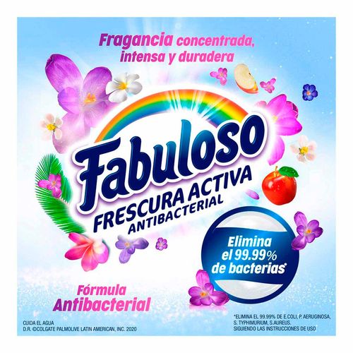 Limpiador Multiusos Líquido Fabuloso Antibacterial Lavanda 2L