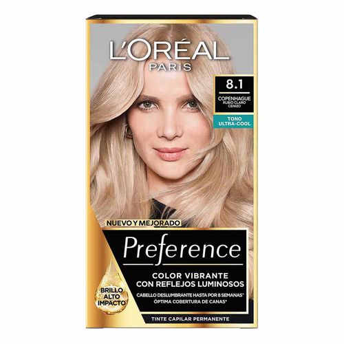 Tinte de Cabello L'Oréal Paris Preference Paris 8.1 Copenhague