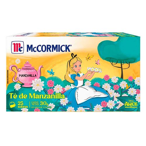 Té Mccormick Manzanilla con 25 Sobres