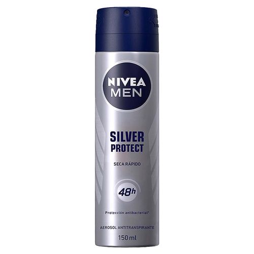 Antitranspirante en Aerosol Nivea Men Silver Protect 150ml
