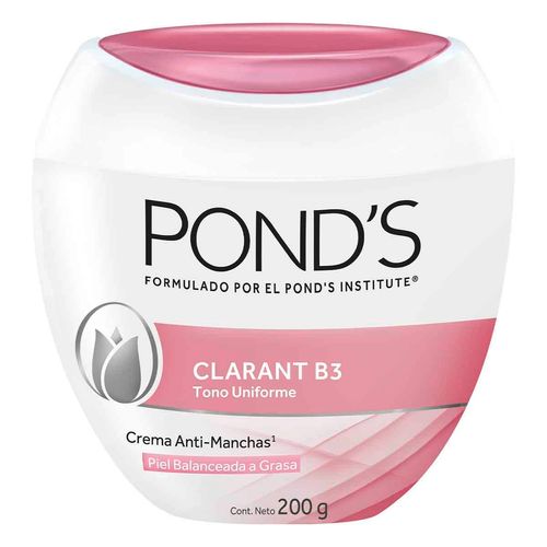 Crema Facial Pond's Antimanchas Clarant B3 200g