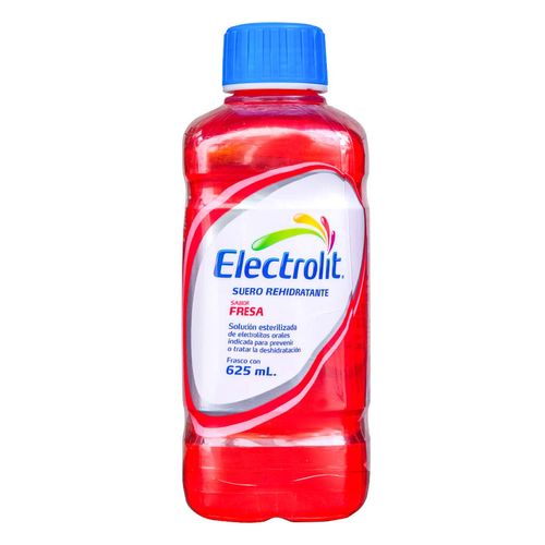 Suero Rehidratante Oral Electrolit Sabor Fresa 625ml