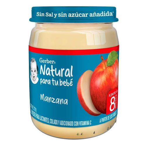 Papilla Gerber Cosecha Natural Etapa 3 Manzana 170g