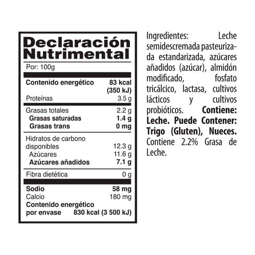 Yoghurt Yoplait Batido Natural 1Kg