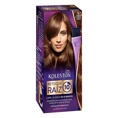 Tinte Retoque de Raíz Permanente Koleston 67 Chocolate
