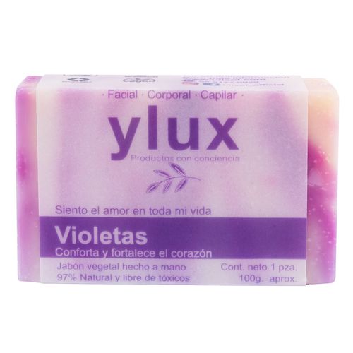 Jabón en Barra Ylux Violetas 100g