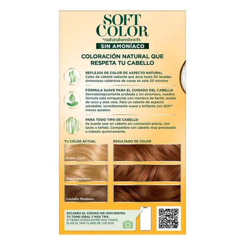 Tinte Semi Permanente Soft Color 77 Marrón Dorado