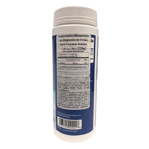 Concentrado En Polvo Calm Magnesio 226g