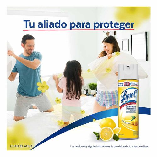Desinfectante Lysol Lemon Bre 475g