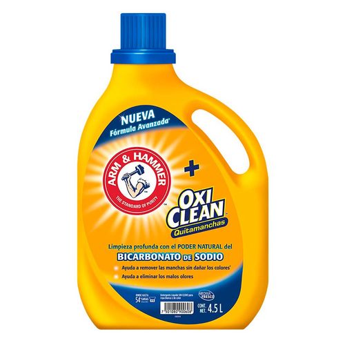 Detergente Líquido Arm and Hammer Oxiclean 4.5L