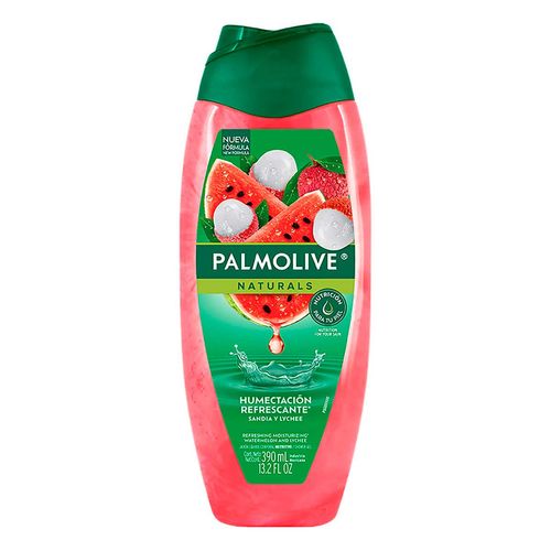 Jabón Líquido Corporal Palmolive Naturals Humectación Refrescante 390ml