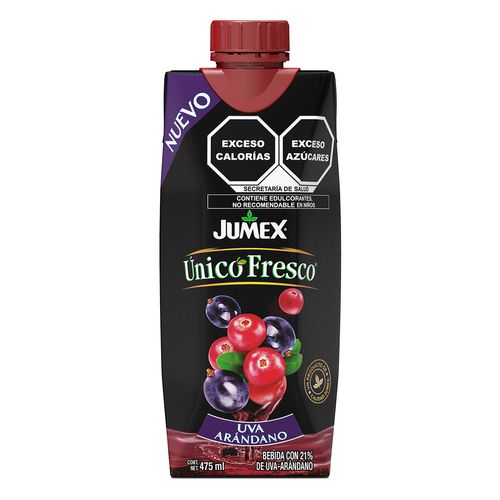 Bebida Jumex Único Fresco Arándano Uva 475ml