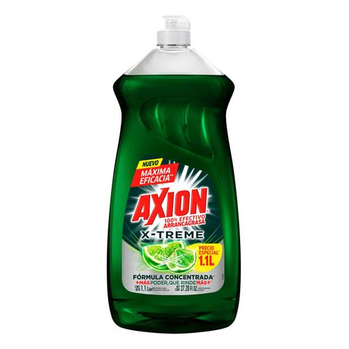 Lavatrastes Axion X-Treme Líquido 1.1L