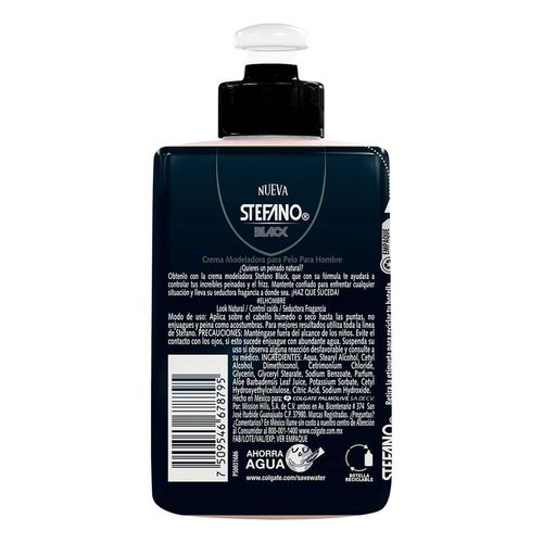 Crema para Peinar Stefano Black 150ml