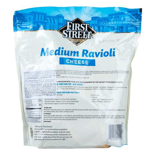 Ravioles First Street Queso 2268g