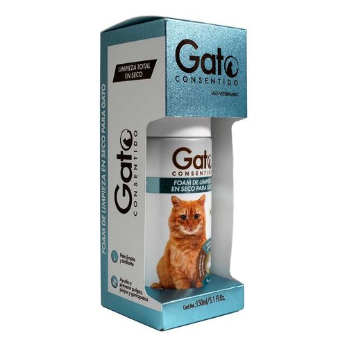Shampoo Seco Gato Consentido 150 ML