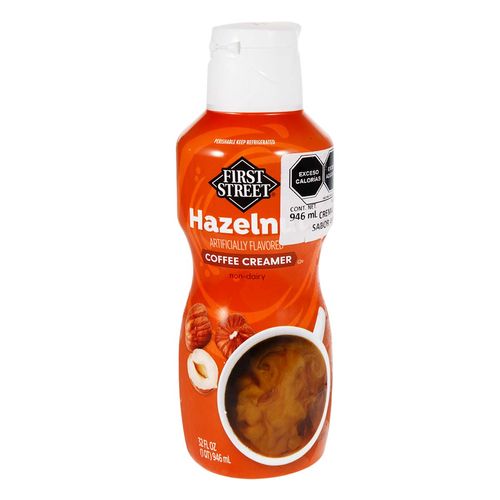 Crema Café First Street  Avellana 946ml