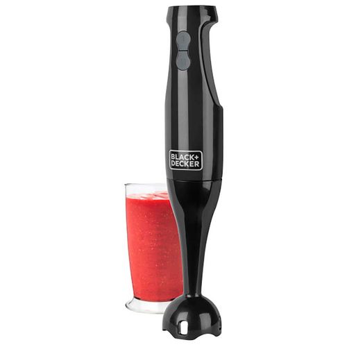 Batidora de Inmersión Black and Decker Negro HB2400B