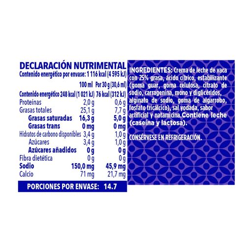 Crema Alpura Entera 426ml