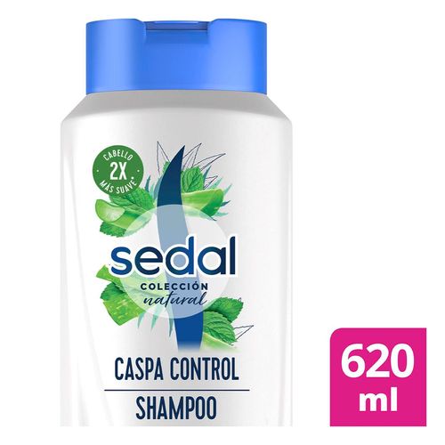 Shampoo Sedal Control Caspa Frescura Aloe y Menta 620ml