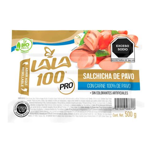 Salchicha de Pavo Lala 100 500g