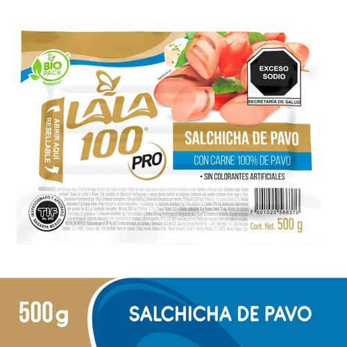 Salchicha de Pavo Lala 100 500g