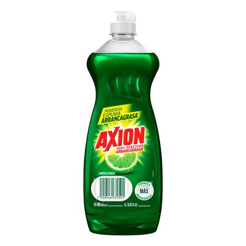 Lavatrastes Axión Limón Líquido 490ml