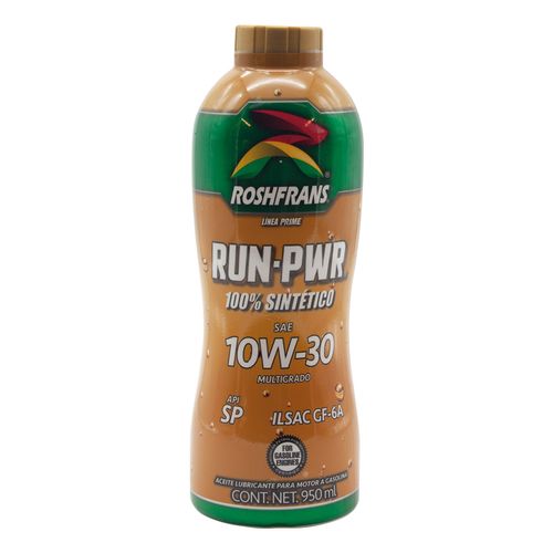 Aceite Lubricante Roshfrans 950ml Sae 10W-30