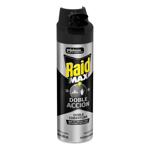 Insecticida Doble Acción Raid Aerosol 500ml
