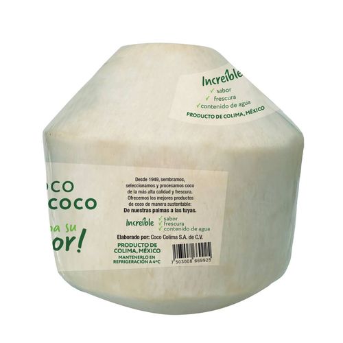 Coco Diamante A de Coco 1 Pieza