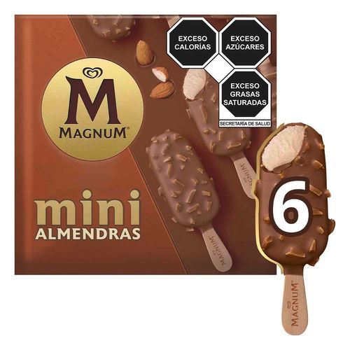 Paleta Holanda Mini Almendras 6 Piezas