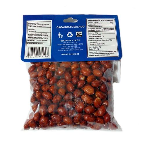 Saladino Cacahuate Salado 200g