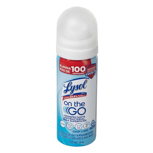 Desinfectante Lysol Aerosol Superficies 50ml