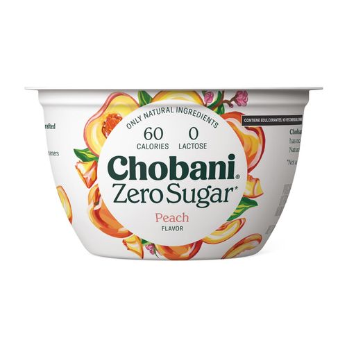 Yogurth Chobani Batido Zero Sugar Durazno 150g