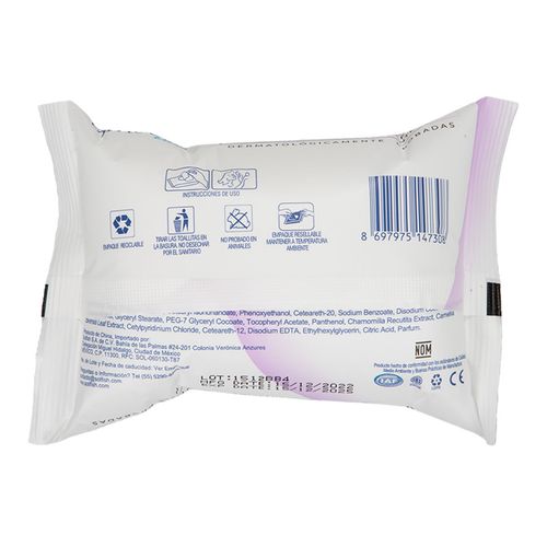Toallitas Smooth Desmaquillantes Breeze 30 Pz