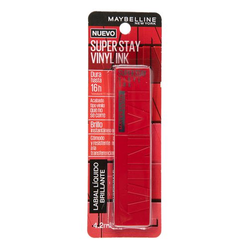 Labial Maybelline Super Stay Naran Obsc