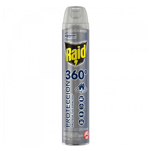 Insecticida Aerosol Raid Voladores 360 400ml
