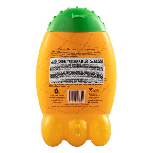 Jabón Liquido Raw Sugar Kids Piña Naranja para Manos y Rostro 354ml