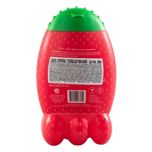 Jabón Liquido Raw Sugar Kids Vainilla Fresa Corporal 354ml