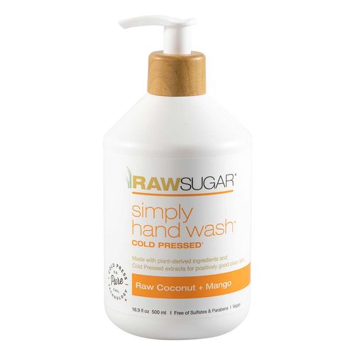 Jabón Liquido Raw Sugar Coco Mango para Manos 500ml