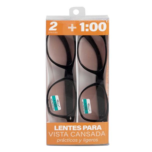 Lentes Vista Cansada Duo 100 Varios 1.00