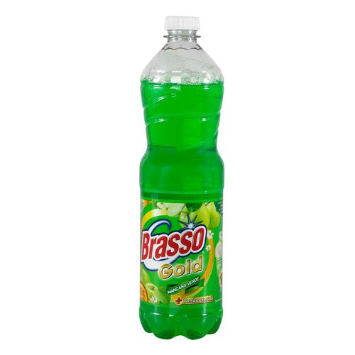 Limpiador Líquido Brasso Multiusos Aroma Manzana Verde 870 ml