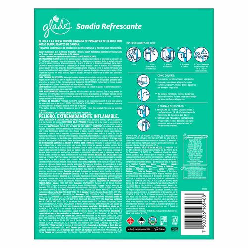 Aromatizante Glade Apa Elec Repuesto 175Gr