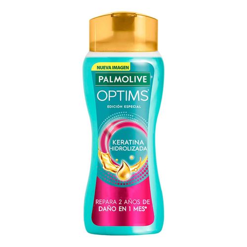 Shampoo y Acondicionador Palmolive Optims Keratina Hidrolizada 680ml