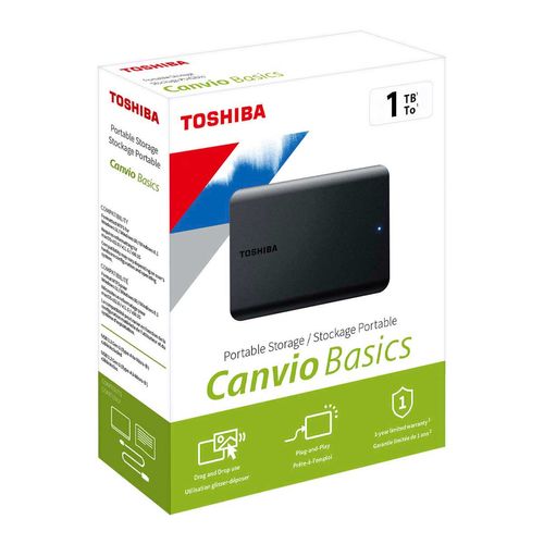 Disco Duro Toshiba Canvio Basics 1TB