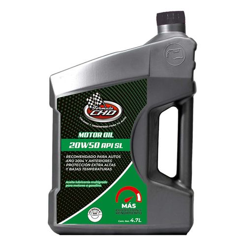 Aceite Multigrado Fórmula Chd 20W50