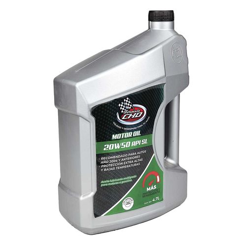 Aceite Multigrado Fórmula Chd 20W50