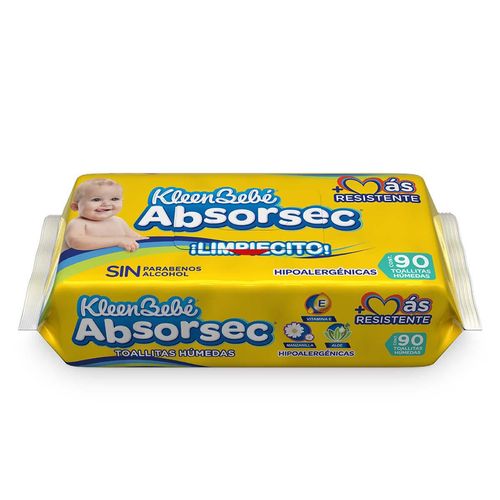 Toallas Húmedas Absorsec 90 Toallas