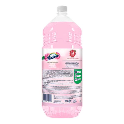 Limpiador Líquido Fabuloso Sensaciones Armonía Rosas y Lychee 1.7L